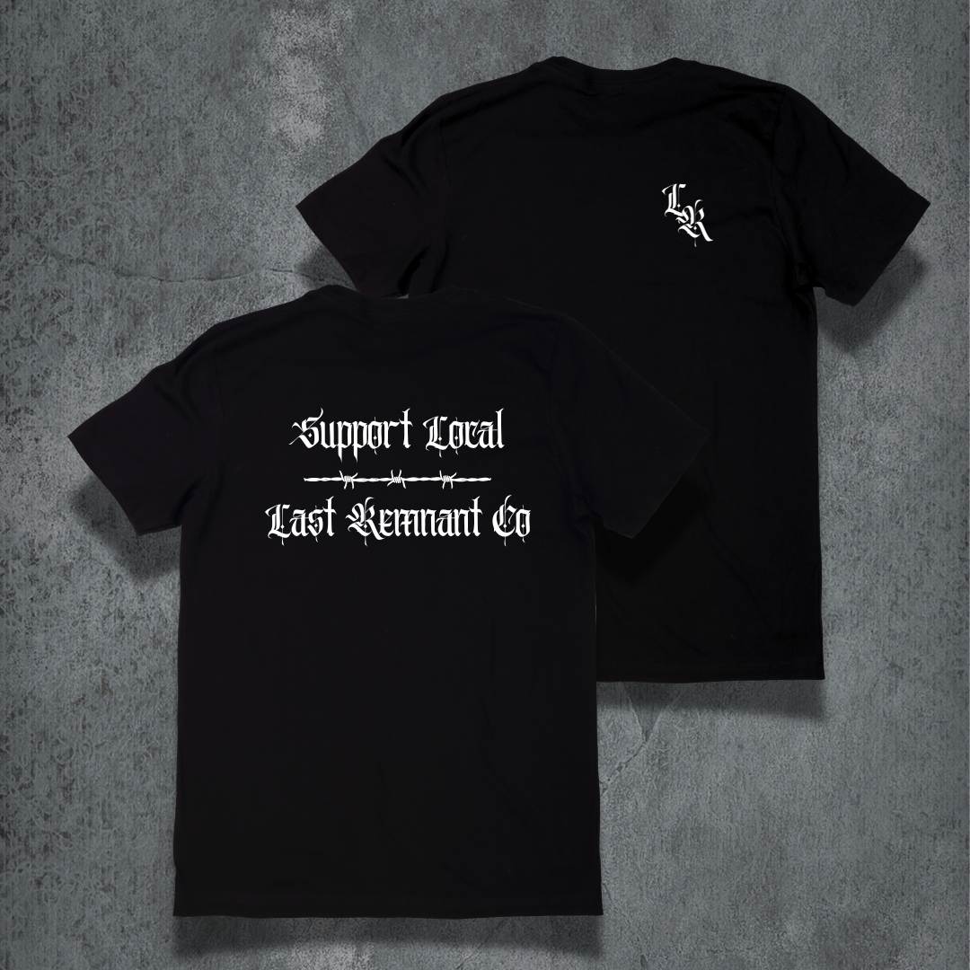 Support Local - T Shirt (Black)