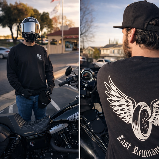 Winged Wheel - Long Sleeve (Black)