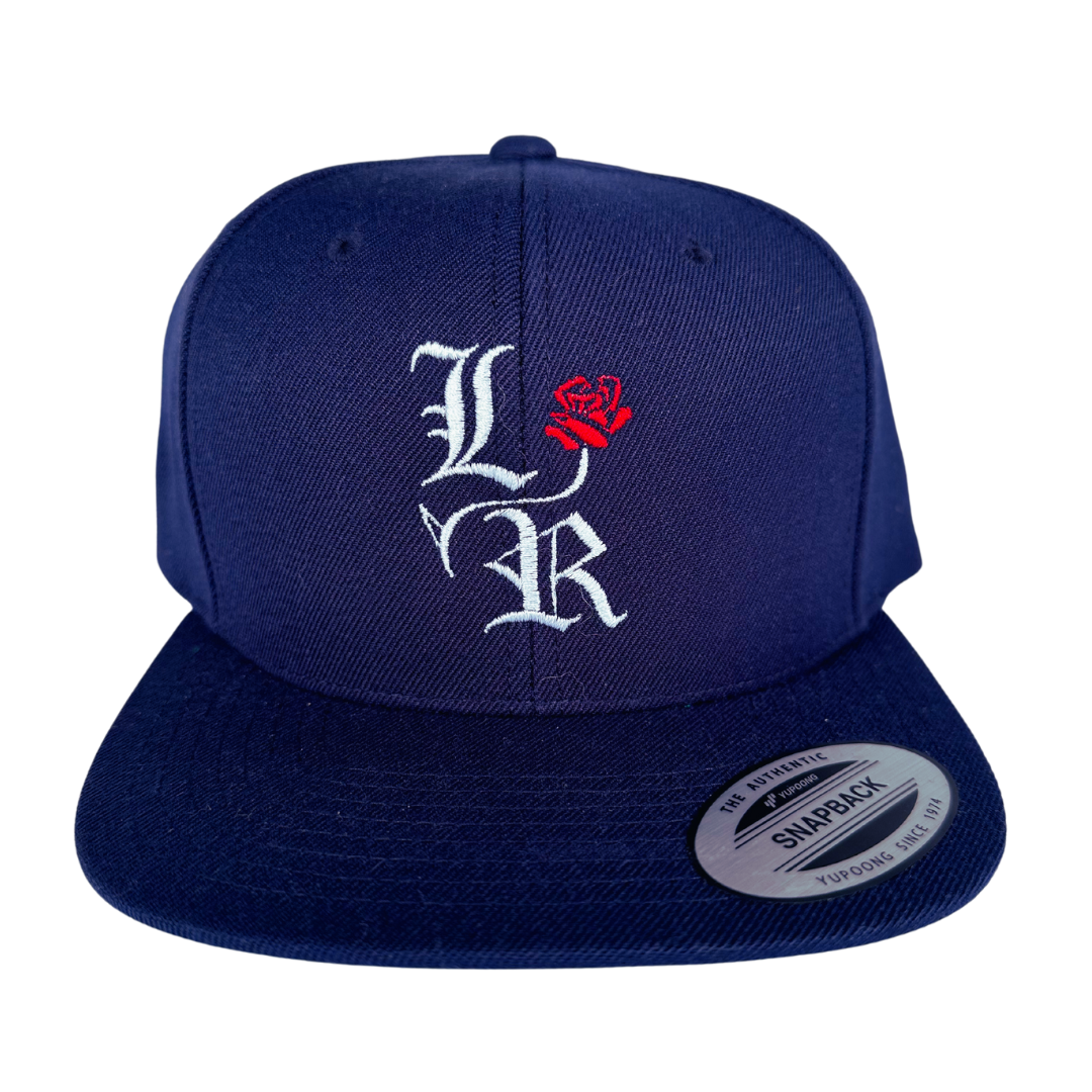 LR Trademark - Classics Snapback Hat (Navy Blue)