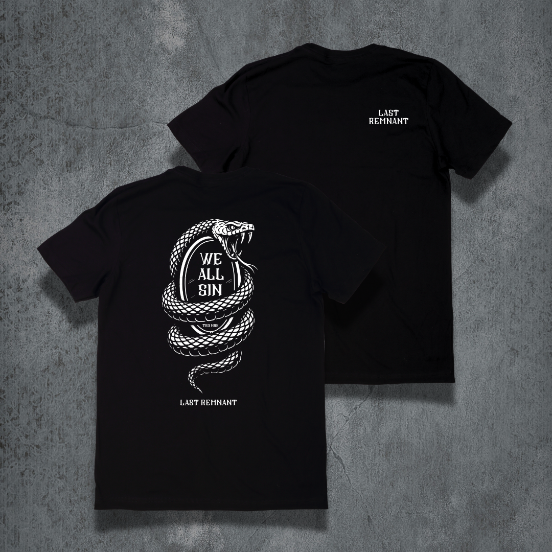 We All Sin - T Shirt (Black)