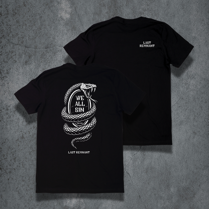 We All Sin - T Shirt (Black)