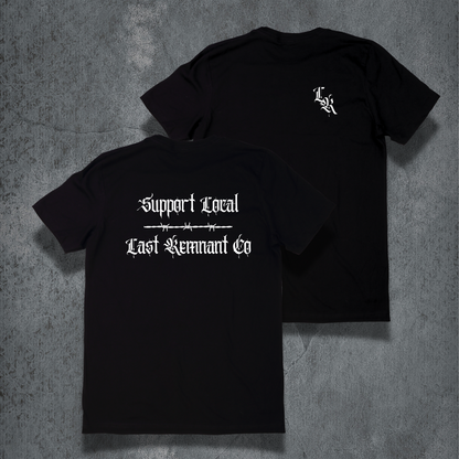 Support Local - T Shirt (Black)